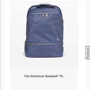 LuLuLemon Back Pack